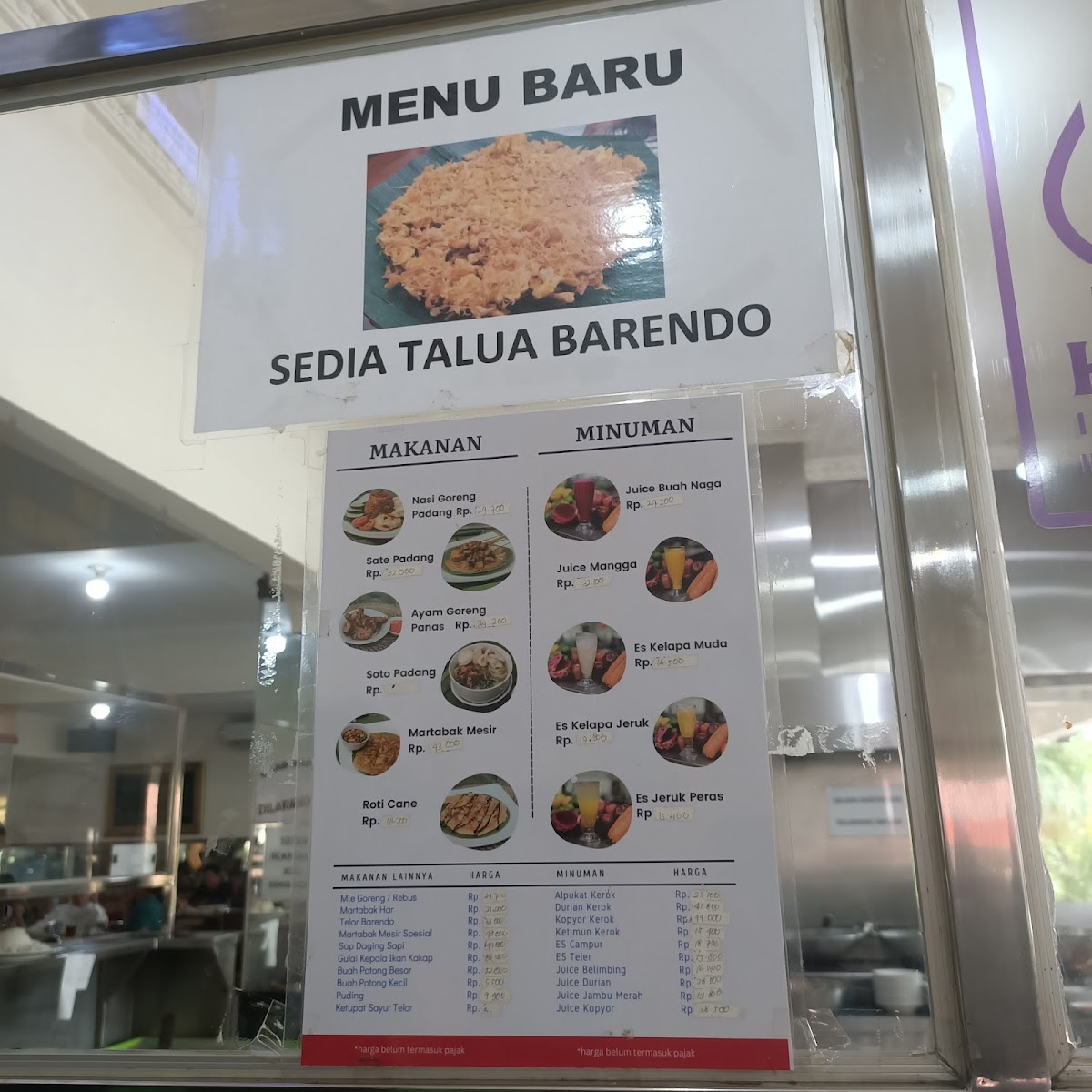 Menu Rumah Makan Padang Sederhana-5