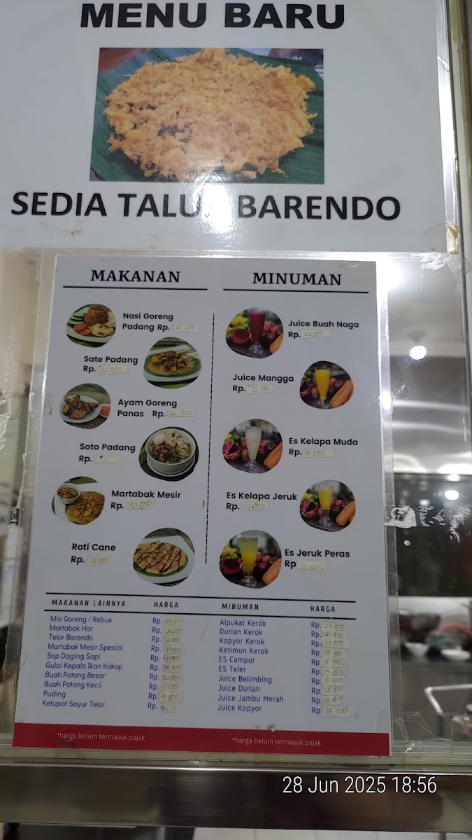 Menu Rumah Makan Padang Sederhana-8